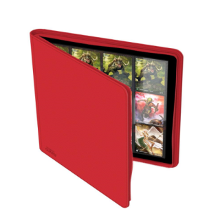 Ultimate Guard Binder - 12 Pocket Zipperrd - XenoSkin (Quadrow) - Red