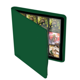 Ultimate Guard Binder - 12 Pocket Zipperrd - XenoSkin (Quadrow) - Green