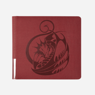 Dragon Shield Binder - Zipster XL - 12 Pocket Binder with Rings (+24 Pages) - Blood Red