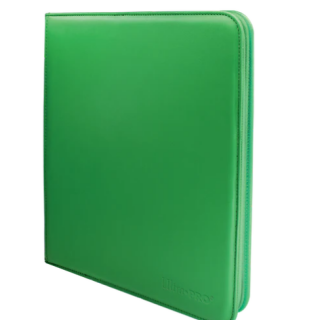 Ultra Pro Binder - 12 Pocket Zippered - Vivid - Green
