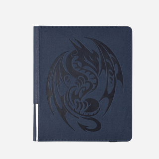 Dragon Shield Binder - 9 Pocket Card Codex 360 Portfolio (with Elastic Strap Closure) - Midnight Blue