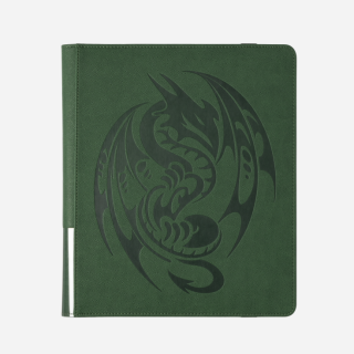 Dragon Shield Binder - 9 Pocket Card Codex 360 Portfolio (with Elastic Strap Closure) - Forest Green