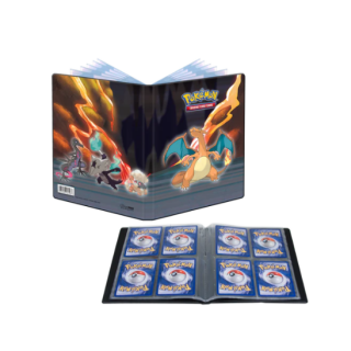 Ultra Pro Binder - 4 Pocket Portfolio - Pokemon - Charizard and Alolan Marowak