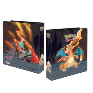 Ultra Pro Album - 9 Pocket Album with Rings - Pokemon - Charizard and Alolan Marowak
