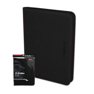 BCW Binder - 9 Pocket Zippered - Z-Folio LX - Black