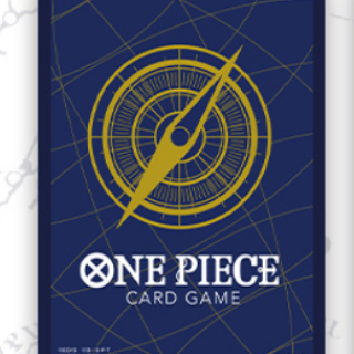 Bandai One Piece CG Sleeves - Standard Size (70pcs) - Official Sleeves 2 Standard Blue