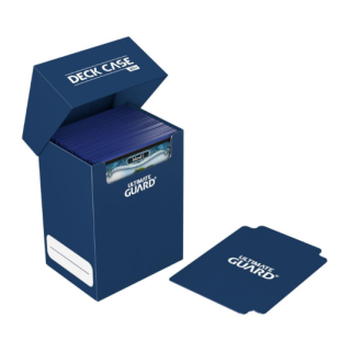 Ultimate Guard Deck Box - Standard Size (80+) - Blue