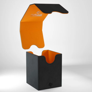 Gamegenic - Squire Convertible Deck Box XL (100+) - Black/Orange (Exclusive Edition)