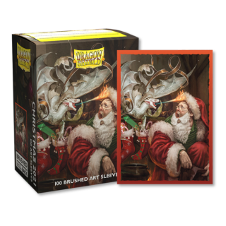 Dragon Shield Matte Sleeves - Standard Size - Brushed Art - Christmas 2021