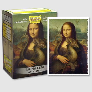 Dragon Shield Matte Sleeves - Standard Size - Brushed Art - Mona Lisa