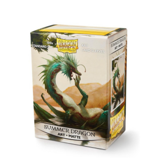 Dragon Shield Matte Sleeves - Standard Size - Brushed Art - Summer Dragon