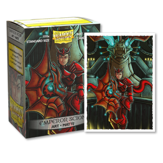 Dragon Shield Matte Sleeves - Standard Size - Brushed Art - Emperor Scion