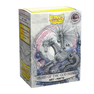 Dragon Shield Matte Sleeves - Standard Size - Brushed Art - Word of the God Hand
