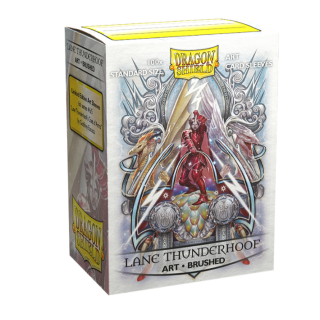 Dragon Shield Matte Sleeves - Standard Size - Brushed Art - Lane Thunderhoof (Coat of Arms)