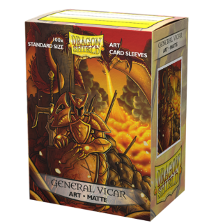 Dragon Shield Matte Sleeves - Standard Size - Brushed Art - General Vicar
