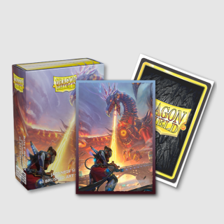 Dragon Shield Matte Sleeves - Japanese Size - Brushed Art - Bolt Reaper (60pcs)