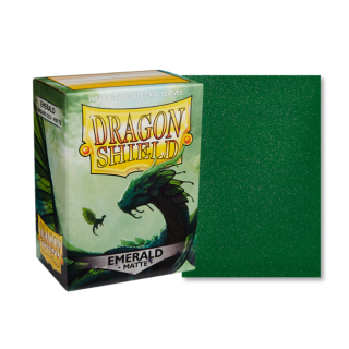 Dragon Shield Matte Sleeves - Standard Size - Solid Colour - Emerald