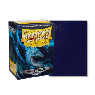 Dragon Shield Matte Sleeves - Standard Size - Solid Colour - Night Blue
