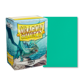 Dragon Shield Matte Sleeves - Standard Size - Solid Colour - Mint