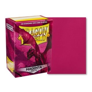 Dragon Shield Matte Sleeves - Standard Size - Solid Colour - Magenta