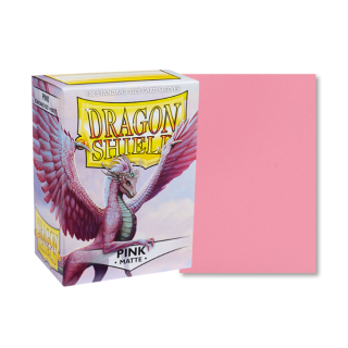 Dragon Shield Matte Sleeves - Standard Size - Solid Colour - Pink