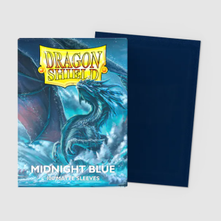 Dragon Shield Matte Sleeves - Standard Size - Solid Colour - Midnight Blue
