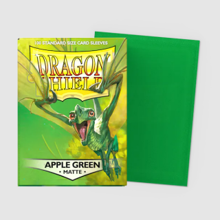 Dragon Shield Matte Sleeves - Standard Size - Solid Colour - Apple Green