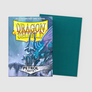 Dragon Shield Matte Sleeves - Standard Size - Solid Colour - Petrol