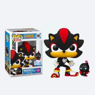 Φιγούρα Funko POP! Sonic the Hedgehog - Shadow with Dark Chao (Flocked) (Special Edition) #1151