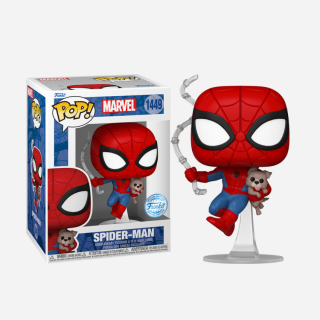 Φιγούρα Funko POP! Marvel Comics - Spider-Man (with Dog) (Special Edition) #1449