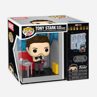 Φιγούρα Funko POP! Nooks Marvel - Iron Man - Tony Stark in His Workshop