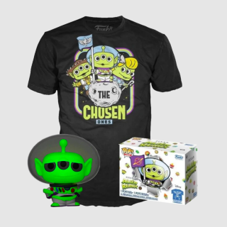 Φιγούρα Funko POP! & Tee Box - Disney - Toy Story - Alien Remix - Alien as Buzz Lightyear (Glows in the Dark) (Special Edition) (L)