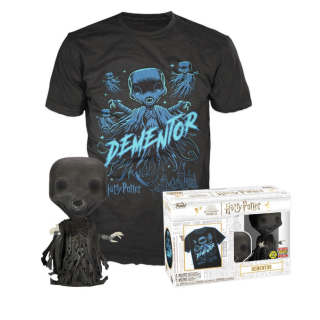 Φιγούρα Funko POP! & Tee Box - Harry Potter - Dementor (Glows in the Dark) (M)