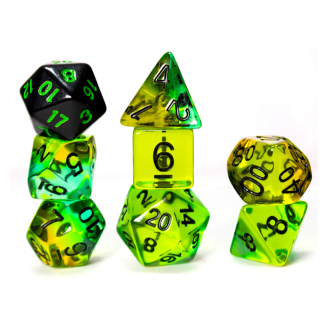 Dice Set - Ζάρια Sirius - Mojito (8pcs)