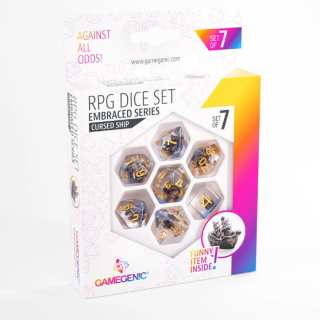 Dice Set - Ζάρια Gamegenic - Embraced Series - Cursed Ship (7pcs)