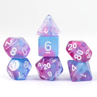 Dice Set - Ζάρια Sirius - Treasure Series - Opal (8pcs)