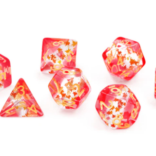 Dice Set - Ζάρια Sirius - Maple Leaf (8pcs)