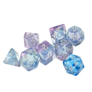 Dice Set - Ζάρια Sirius - Polyroller (8pcs)