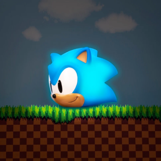 Paladone Sonic the Hedgehog - Sonic Head Mood Lamp (12cm)