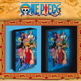 Φωτιστικό Light Canvas - One Piece - Luffy with Friends (40x30cm)