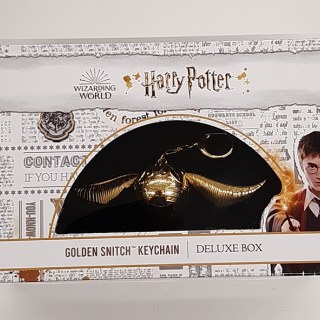 Μπρελόκ Harry Potter - Deluxe Box - Golden Snitch Keychain