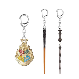 Μπρελόκ Harry Potter - Premium Keychains Collection 3-Pack - Hogwarts Emblem