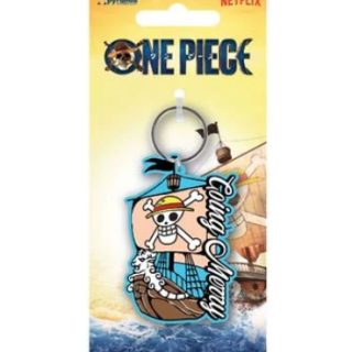Μπρελόκ One Piece Netflix - The Going Merry PVC Keychain