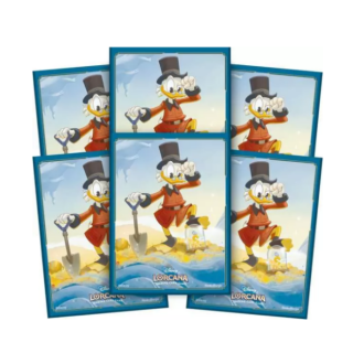 Ravensburger Disney Lorcana TCG Sleeves - Standard Size (65pcs) - Chapter 3 - Into the Inklands - Scrooge McDuck