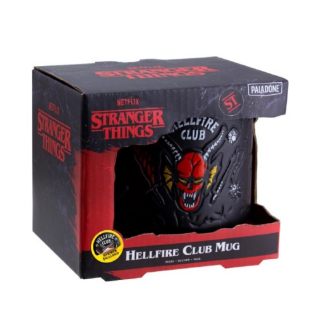 Stranger Things - Hellfire Club Demon Embossed Mug (400ml)