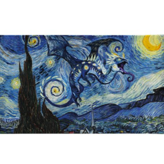 Dragon Shield - Playmat - Starry Night