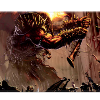 UP - MtG Playmat - Stitched Edge - Commander Series 2 Allied - Rakdos, Lord of Riots
