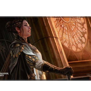 UP - MtG Playmat - Black Stitched Edge - Commander Series - Teysa Karlov