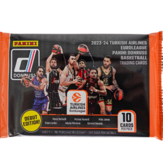 Κάρτες Panini Trading Cards - Turkish Airlines Euroleague 2023-24 - Donruss Basketball Hobby Booster Pack
