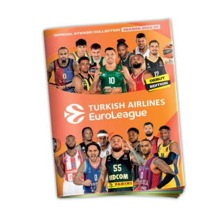 Αυτοκόλλητα Panini Stickers - Turkish Airlines Euroleague 2024-25 - Official Sticker Collection Album